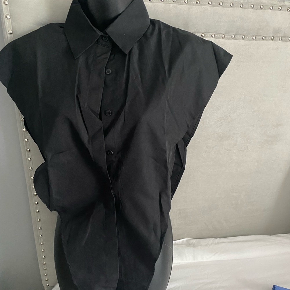 Oversized Poncho Blouse